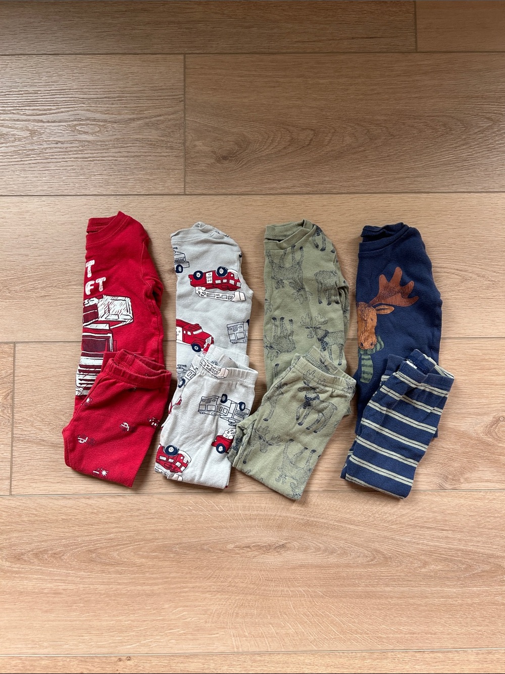 Baby toddler boy pajama sets carters long sleeve